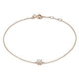 Clara Stone White Gold Bracelet