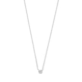 Clara Moissanite Stone Gold Necklace
