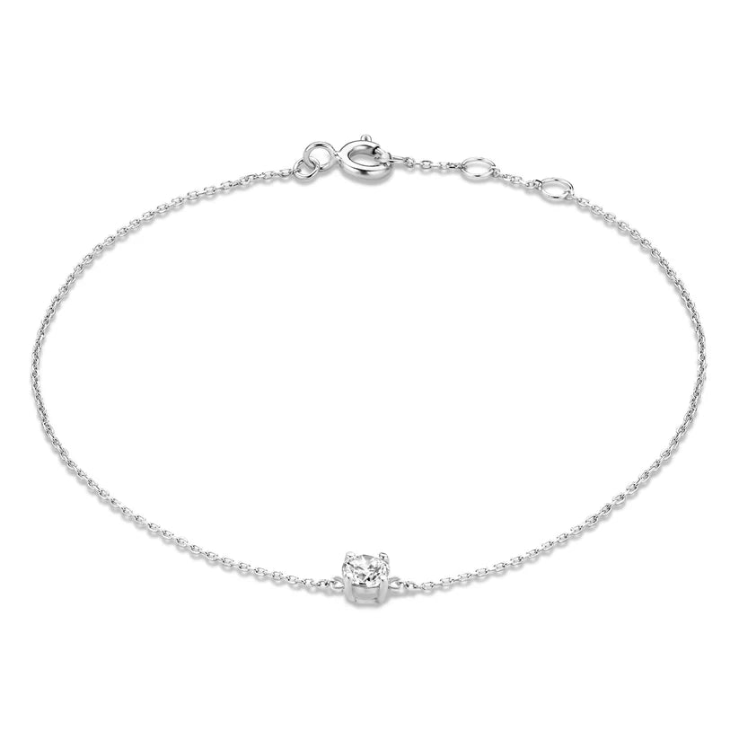 Clara Moissanite Stone Gold Bracelet