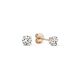 Larmes de Soleil Stone Gold Stud Earrings