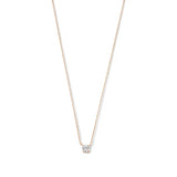Cléa Stone Necklace | White Gold