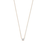 Clara Moissanite Stone Gold Necklace