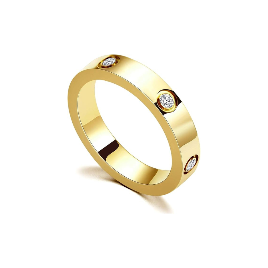 Devotion Band Gold Ring