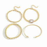 Dominia Calvina Gold Bracelet Set